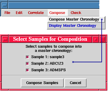 Fig. 3.1.1 - Step 1: Composition Sample Selection