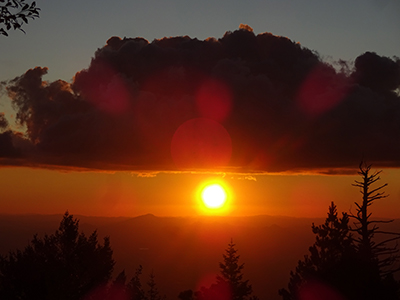 sunset Mt. Lemmon