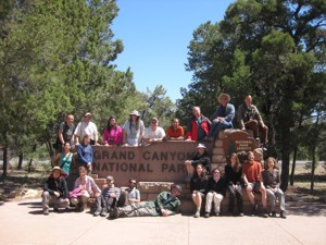Grand Canyon entry group